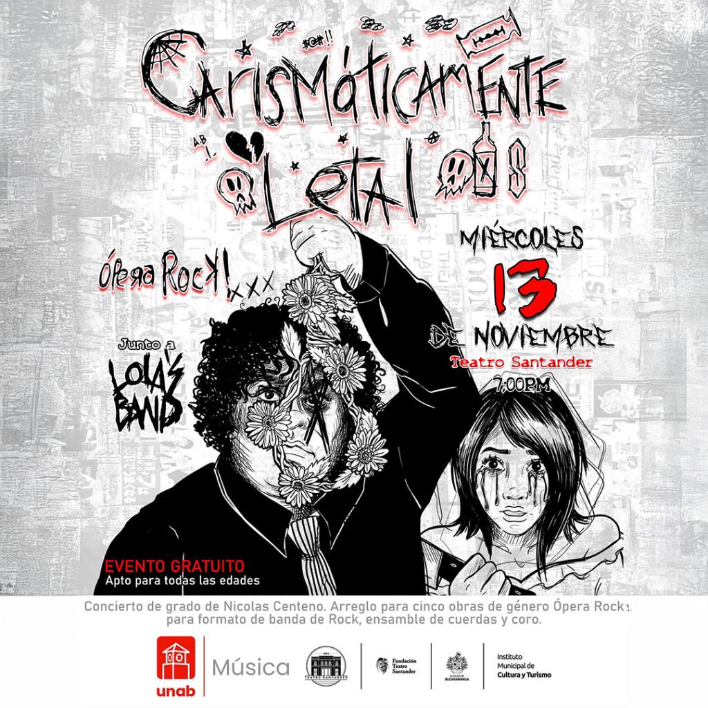 Noviembre 13 / Ópera Rock Carismáticamente Letal - El Cartel Tiquet