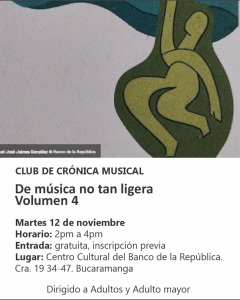 Noviembre 18 / De música no tan ligera, volumen 4_1